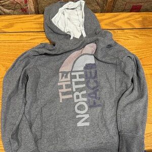 The North Face Gray women’s Sweater with Logo